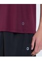 Camiseta Para Hombre Manga Corta Cuello Redondo Color Vino Marca Ostu #60091623 de Ostu