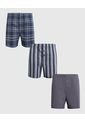 Pantaloncillo Para Hombre Boxer Bragueta Amplio Color Negro Marca Ostu #60000493 de Ostu