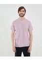 Camiseta Para Hombre Manga Corta Cuello Redondo Color Rosa Marca Ostu #60091687 de Ostu