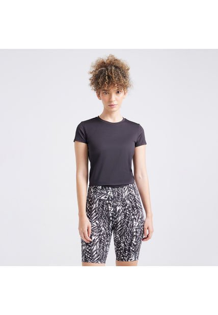 Leggins Para Mujer Corto Color Gris  Marca Ostu #40230460