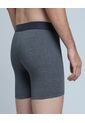 Boxer Para Hombre Filete Medio Algodón Color Gris  Marca Ostu #60000413 de Ostu