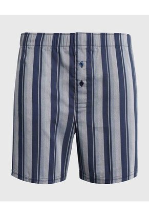 Pantaloncillo Para Hombre Boxer Bragueta Amplio Color Negro Marca Ostu #60000493