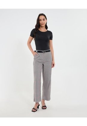 Body Para Mujer Manga Corta Color Negro Marca Ostu #40200201