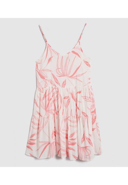 Vestido Para Mujer M/Sisa Medio Color Coral Marca Ostu #40170308