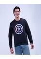 Buzo Para Hombre Capitán América  Para Hombre #60060516 Ostu de Ostu