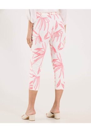 Pantalon Para Mujer Capri Color Coral Marca Ostu #40070774