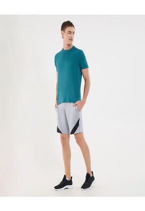 Bermuda Para Hombre Deportiva Largo Color Gris Marca Ostu #60100446