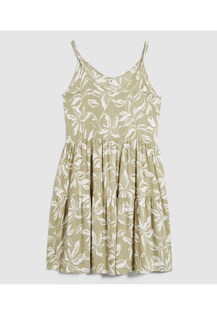 Vestido Para Mujer M/Sisa Medio Color Verde  Marca Ostu #40170309