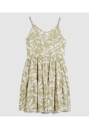 Vestido Para Mujer M/Sisa Medio Color Verde Marca Ostu #40170309