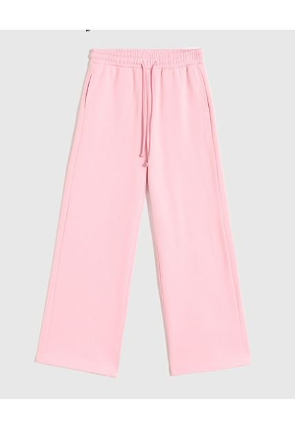 Pantalón Infantil Niña Jogger Color Rosado Marca Ostu #90070069
