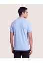 Polo Basica  Para Hombre Azul Ostu de Ostu