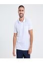 Polo Para Hombre Cuello Tejido Con Bolsillo Color Blanco Marca Ostu #60110745 de Ostu