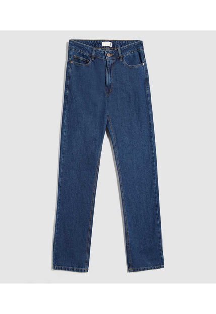 Jean Para Hombre Regular Classic Color Azul Oscuro Marca Ostu #60160397