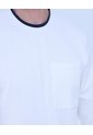 Camiseta Para Hombre Manga Larga Color Crema Marca Ostu #60091537 de Ostu
