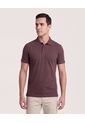 Polo Basica  Para Hombre Café Ostu de Ostu