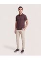 Polo Basica  Para Hombre Café Ostu de Ostu