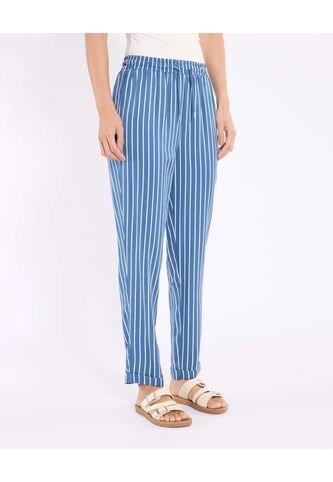Jogger Con Bolsillos  Para Mujer Azul Ostu Ostu