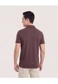 Polo Basica  Para Hombre Café Ostu de Ostu