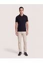 Polo Basica  Para Hombre Negro Ostu de Ostu