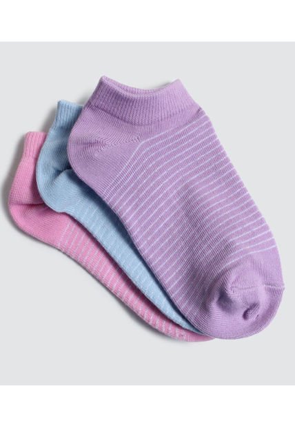 Medias Para Niña Invisible Color Pack X Marca Ostu #90980100