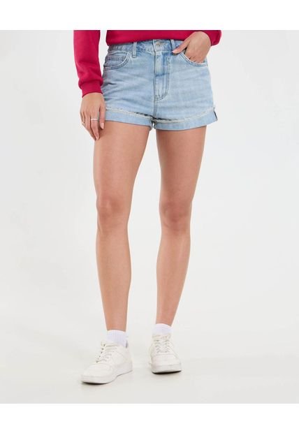 Short Para Mujer Relax Color Azul Marca Ostu #40190342
