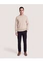 Saco Tejido Rayas Horizontales  Para Hombre Beige Ostu de Ostu