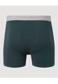 Bóxer Medio Con Bragueta En Contraste  Para Hombre Verde Ostu de Ostu