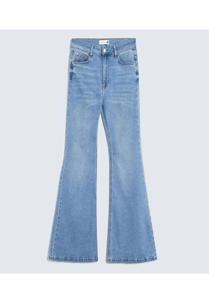 Jean Para Mujer Skinny Flare Color Azul Claro Marca Ostu #40160555