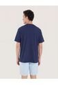 Camiseta Regular  Para Hombre Azul Ostu de Ostu