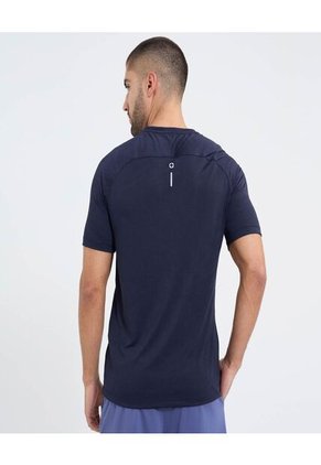 Camiseta Para Hombre Manga Corta Color Azul Marca Ostu #60091487