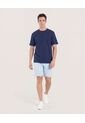 Camiseta Regular  Para Hombre Azul Ostu de Ostu