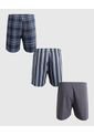 Pantaloncillo Para Hombre Boxer Bragueta Amplio Color Negro Marca Ostu #60000493 de Ostu