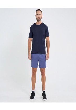 Camiseta Para Hombre Manga Corta Color Azul Marca Ostu #60091487