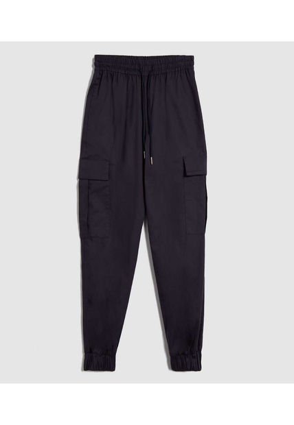 Pantalon Para Mujer Jogger Color Azul Oscuro Marca Ostu #40070752