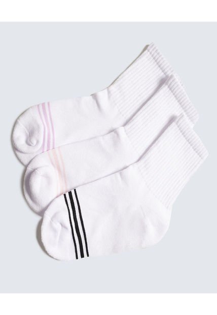 Medias Infantil Niña Media Caña Color Blanco Marca Ostu #90980134