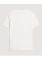 Camiseta Basica Screen  Para Mujer Crema Ostu de Ostu