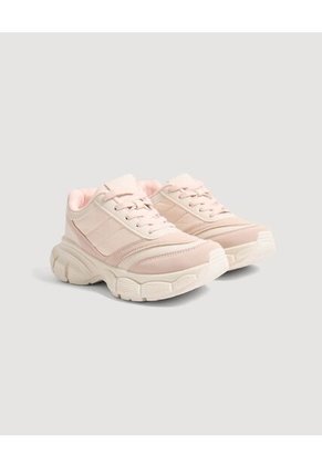 Tenis Chunky Para Mujer Rosado Ostu