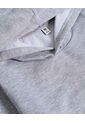Buzo Hoodie Básico Unicolor Para Niño  Infantil Niño Gris Ostu de Ostu