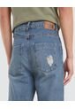 Jean Hombre Regular Con Rotos  Azul Ostu de Ostu
