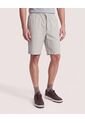 Bermuda Resort Con Cordón De Ajuste  Para Hombre Gris Ostu de Ostu