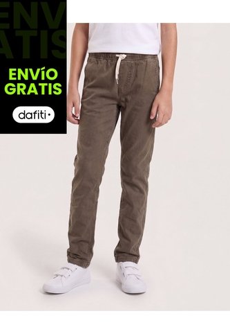 Jean Jogger Ajuste Casual Para Niño  Infantil Niño Verde Ostu Ostu