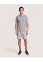 Bermuda Resort Con Cordón De Ajuste  Para Hombre Gris Ostu de Ostu