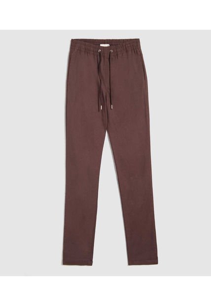 Pantalon Para Hombre Jogger Color Café  Marca Ostu #60070415