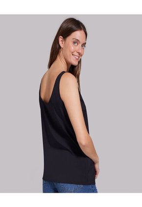 Blusa Para Mujer Manga Sisa Color Negro Marca Ostu #40120763