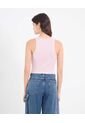 Tank Top Basico Algodon  Para Mujer Rosa Ostu de Ostu