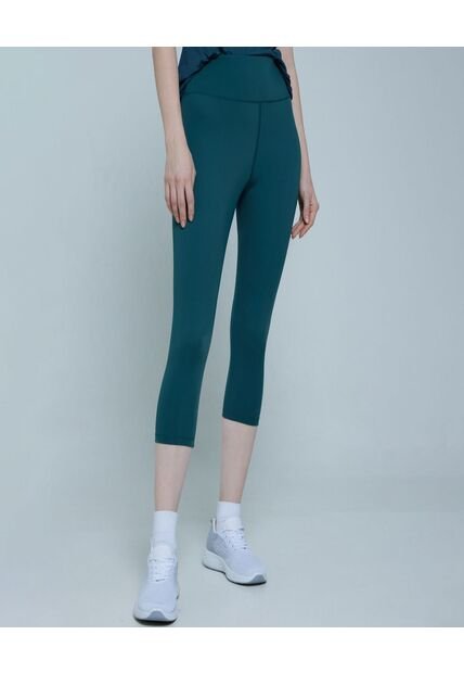 Leggins Para Mujer Medio Color Verde  Marca Ostu #40230506