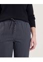Jogger Con Bolsillos  Para Mujer Negro Ostu de Ostu