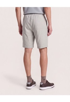 Bermuda Resort Con Cordón De Ajuste  Para Hombre Gris Ostu