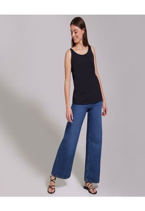 Blusa Para Mujer Manga Sisa Color Negro Marca Ostu #40120763