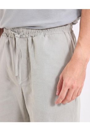 Bermuda Resort Con Cordón De Ajuste  Para Hombre Gris Ostu